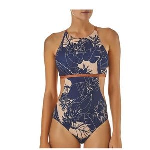 NWOT Women's Nireta One-Piece Swimsuit Valley Floral  Rosewater XL